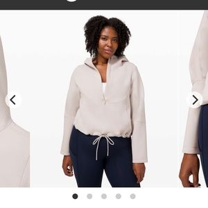 Lululemon Unleash Strength Hoodie*Spacer in Chrome Size 4